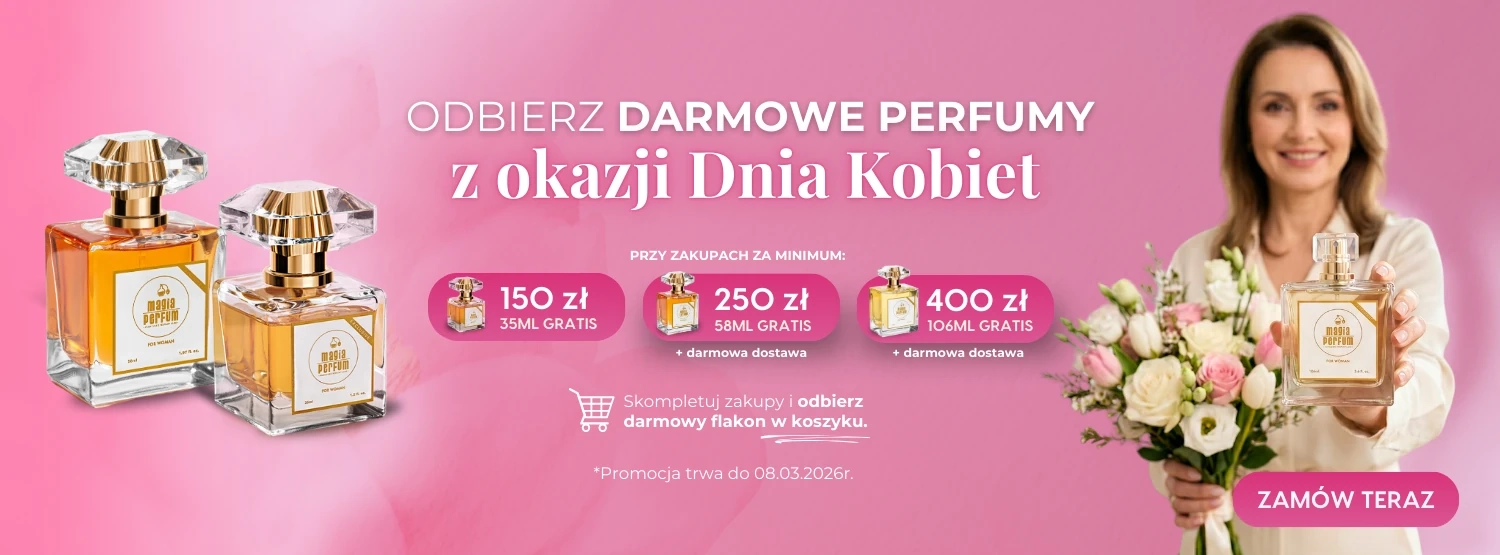 Perfumy gratis na Dzień Kobiet